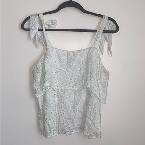American Eagle Lace Tank Sz Large